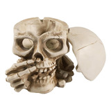 Cuenco Para Dulces Con Forma De Calavera De Halloween, Plato