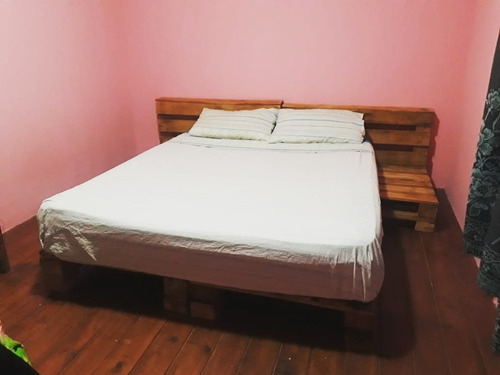 Cama De Pallets De 2 Plazas