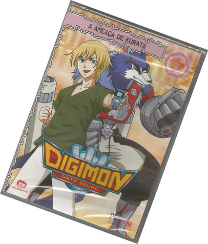 Digimon Data Squad A Ameaça De Kurata 9 Dvd Lacrado