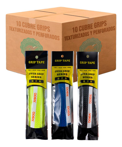 Cubre Grip Odea Perforados Y Texturado X 10 Unidades