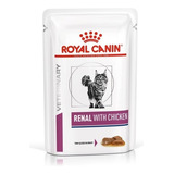 Alimento Royal Canin Veterinary Renal Para Gato En Sobre 85g