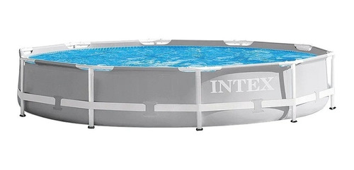 Pileta De Lona Estructural Piscina Redonda Intex 366 X 76 Cm