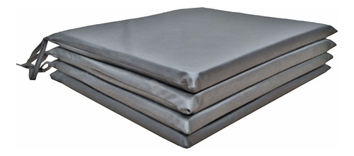 Almohadones Para Sillas Ecocuero 40x40 Pack X4