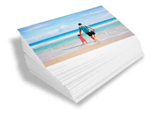 100 Folhas Papel Foto Glossy 3d Prova D'água A4 180g