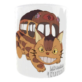 Mug Taza 11 Onz, Mi Vecino Totoro-catbus/gatobus