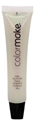 Gel Glitter Para Corpo E Cabelo Colormake 30g Escolha A Cor