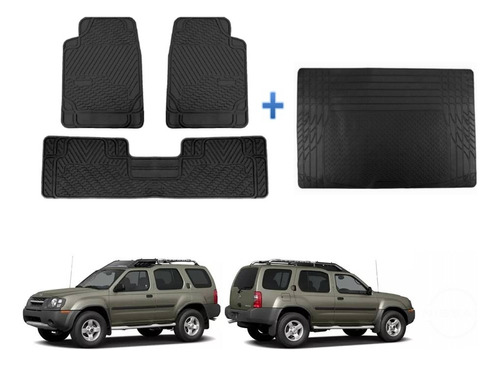 Tapetes 3pz Bt + Cajuela Nissan X-terra 1996 - 2003 2004