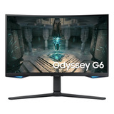 Monitor Gamer Curvo Samsung Odyssey G6 27'' Preto 240hz 1ms