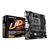 Tarjeta Madre Gigabyte B450m Ds3h V2, Am4 Ddr4 Micro Atx