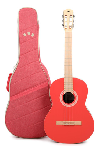 Cordoba Protégé C1 Matiz Guitarra Clásica En Coral Con B.