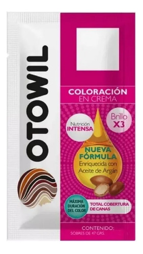 Otowil Tintura + Oxidante 20 Vol - X6un  Nutricion Intensa -