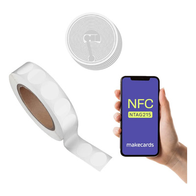 10 Pzas Etiqueta Tag Ntag215 Nfc Sticker | MercadoLibre