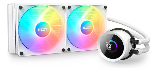 Enfriamiento Liquido Nzxt Kraken 240 Mm Rgb Blanco