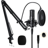 Micrófono Condensador Xlr Maono Pm320s Vocal Podcast Mixer