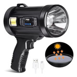 Linterna Led De Largo Alcance Reflector 2000 Metros+usb