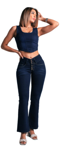 Pantalón Jeans Mujer Elastizado Sexy Levanta Cola Premium