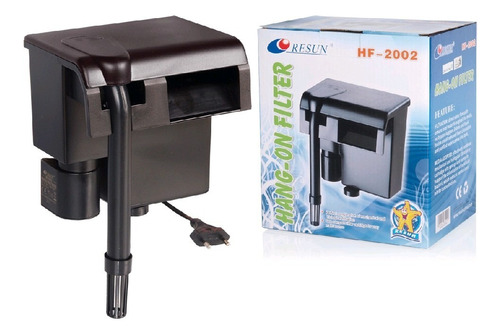 Resun Hf-2002 Filtro Externo De Cascada 570 Litros/hora Filtracion Biologica Y Mecánica Acuarios De 40 A 230 Litros 6w