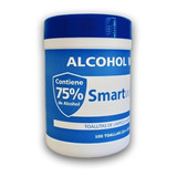 150 Toallas Con Alcohol 75%, Glicerina Y Aloe. Con Reg. Isp.