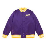 Mitchell & Ness Jacket Heavyweight Satin Los Angeles Lakers