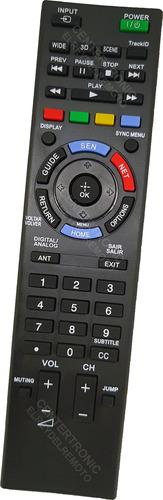 Control Remoto Rm-yd078 Para Sony Bravia Led Smart Lcd Tv 3d