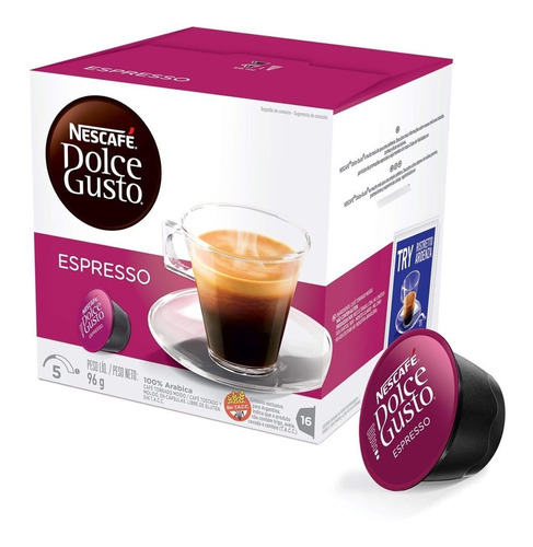 Capsulas Espresso X 16un - Cioccolato Tienda De Dulces