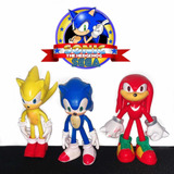 Lote Sonic The Hedgedog: Sonic + Knuckles + Super Sonic