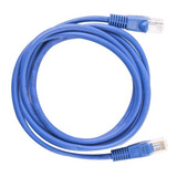 Patch Cord Cat 6 24awg, 2 Mts Azul