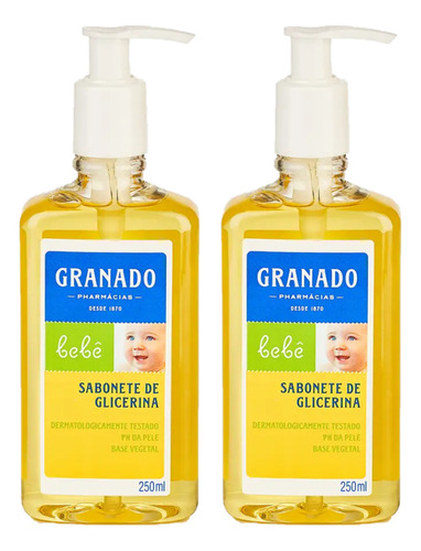 Sabonete Granado Líquido De Glicerina Bebê Tradicional 250ml