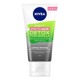 Limpiador Facial En Gel Nivea 3 En 1 Efecto Mate 150ml