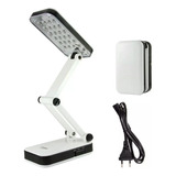 Lámpara De Escritorio Led Plegable Recargable Velador 