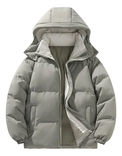 Chaqueta W Para Hombre, Casual, Lisa, Manga Larga, Con Crema