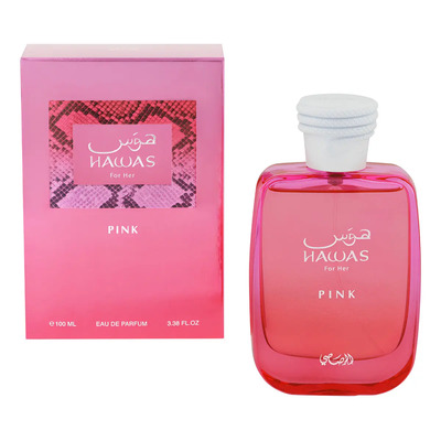 Perfume Rasasi Hawas For Her Pink 100ml Eau de Parfum Floral | Envío gratis