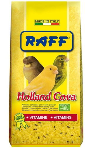 Raff Holland Cova 1 Kg. Pasta. Alimento Para Canarios