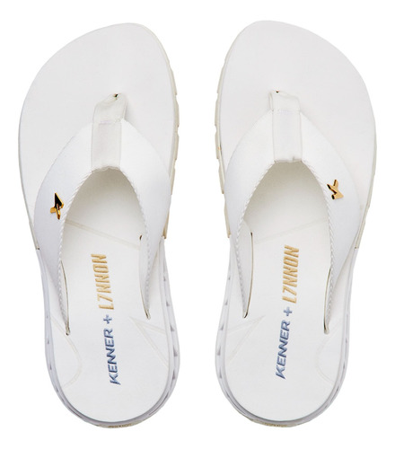 Chinelo Sandália Kenner Rakka L7 Dyj-04 Masculino Branco