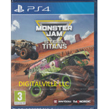 Monster Jam Steel Titans Ps4 Sony