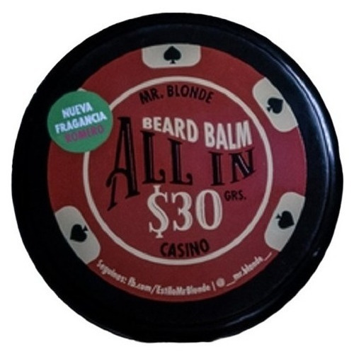 Balsamo Para Barba Con Romero 30gr. - Mr Blonde Tpo