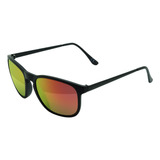 Lentes De Sol Dockers P001 Polarizado Negro Para Hombre