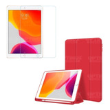 Cristal Protector Y Carcasa Lapiz Para Tablet iPad 9 10.2 