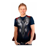 Fantasia Camiseta Thor Adulto Vingadores Licenciada Marvel