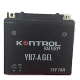 Batería Moto Suzuki Gn 125 Kontrol Yb7a Gel