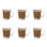 Set De 6 Jarros Taza Mugs Nouveau Volf Caffe/te 315 Ml 