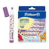 Marcadores Pelikan Colorella Jumbo Pastel Pack X 8