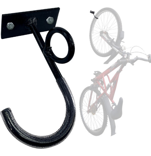 Suporte Parede Vertical Bicicleta Condomínio +kit De Fixação