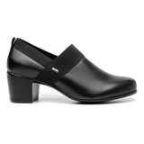 Zapato Mujer Flexi 110402 Piel Negro Casual Autoajuste Gnv®