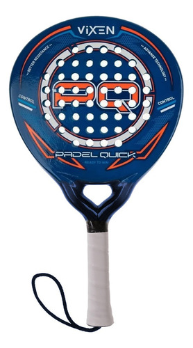 Paleta Padel Quick Paddle Fibra Vidrio Carbono Flex 40 Mm