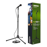 Shure Pga58-bts Microfono Dinamico Pedestal Cable Paquete 