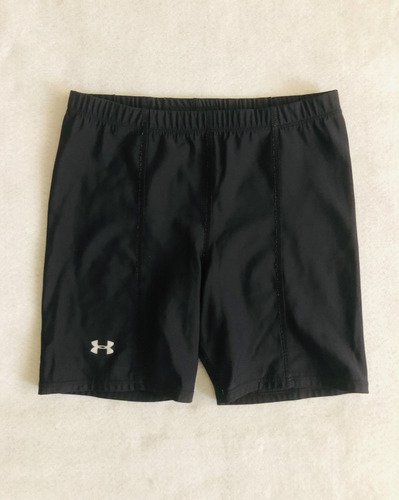 Under Armour Shorts Lycras Negras Para Mujer Originales