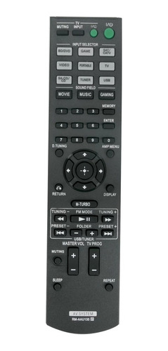 Control Remoto Para Sony Hometeather Muteki Rm-aau135