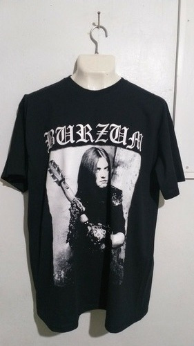 Burzum Varg Playera Black Metal Mayhem Emperor Darkthrone