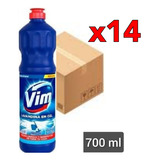 Vim Lavandina En Gel Aroma Original 700 Ml X 14 Unidades 